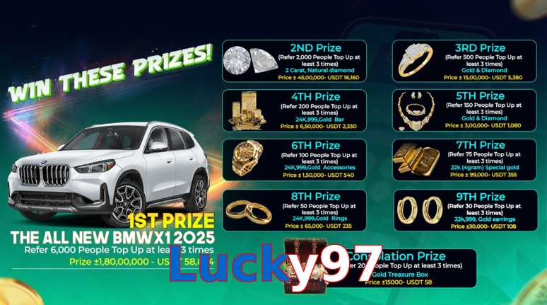 Lucky97 interface sample